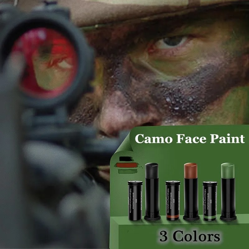 Camo Face Paint - GerCamSolomon-Peinture qualifiée ale pour le camping