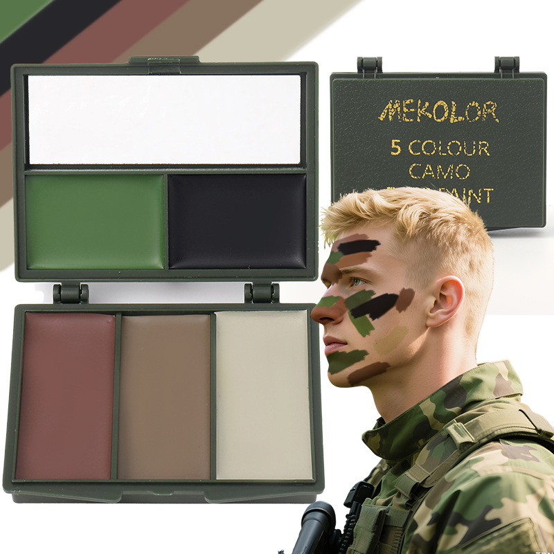 Camo Face Paint - Kit de peinture pour le visage
