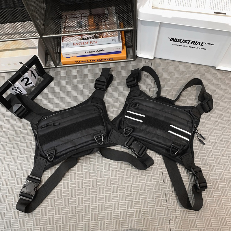 Outdoor Hunting Packs - DulGT-Sac de poitrine Molle Street, pêche,