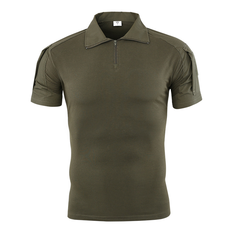 Outdoor Hunting T Shirts - Chemise tactique camouflage à manches courtes,