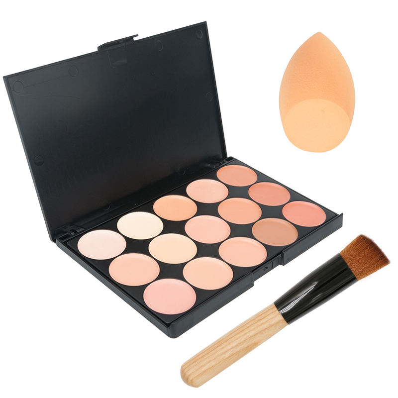 Camo Face Paint - Correcteur de visage 15 couleurs, camsalomon