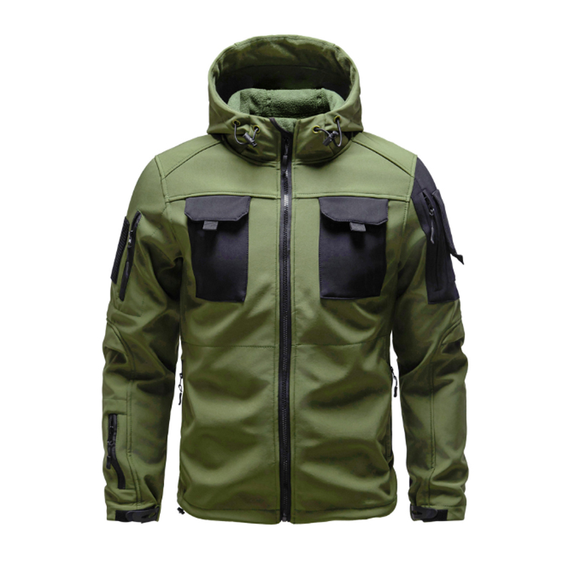 Safari Outdoor Hunting Jackets - Veste d'extérieur Smile pour homme, manteau