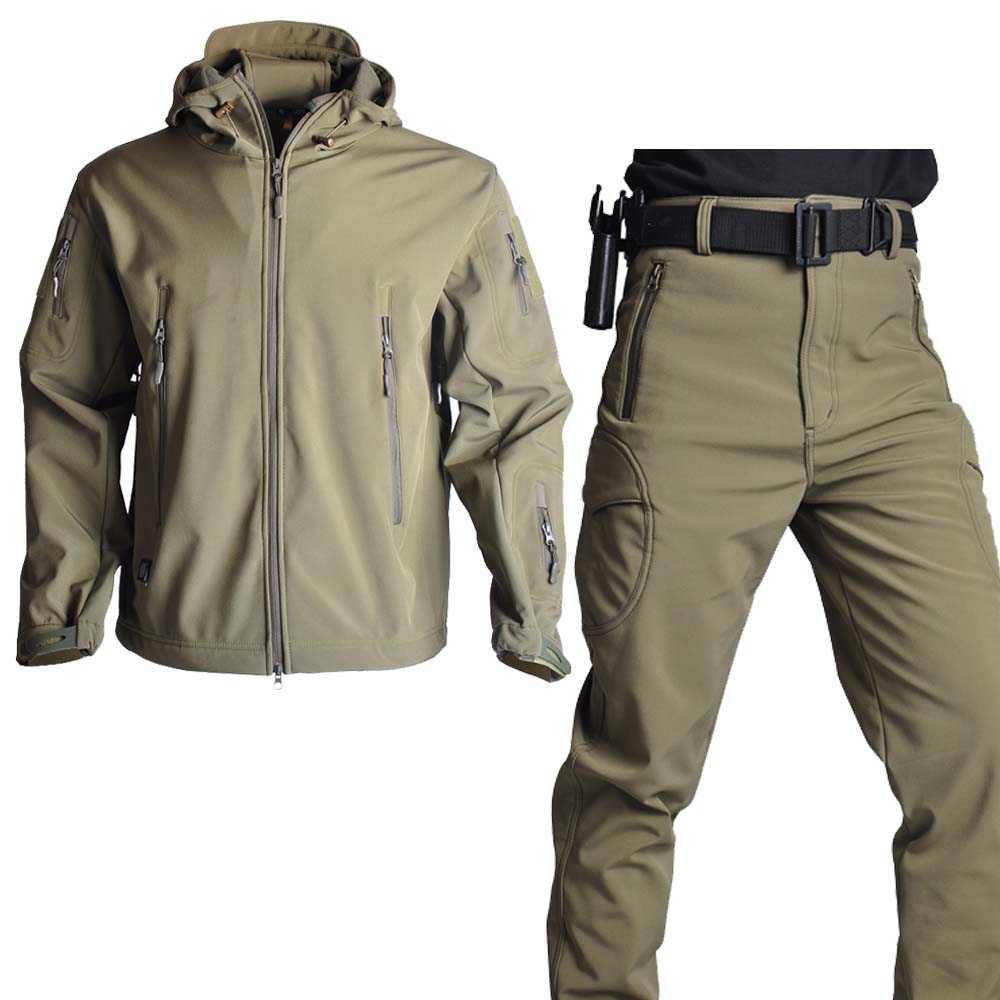 Safari Outdoor Hunting Jackets - Uniformes de plein air Soft Shell