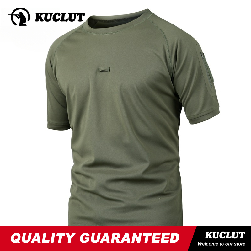 Outdoor Hunting T Shirts - T-Shirt tactique hommes à manches courtes