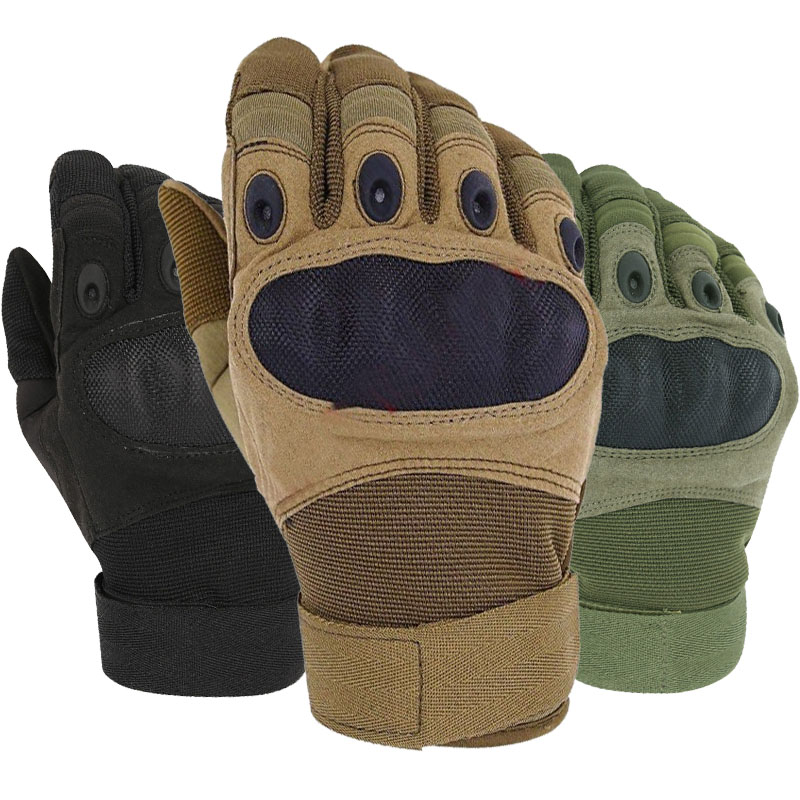 Hunting Outdoor Logos - Gants tactiques à doigts complets avec