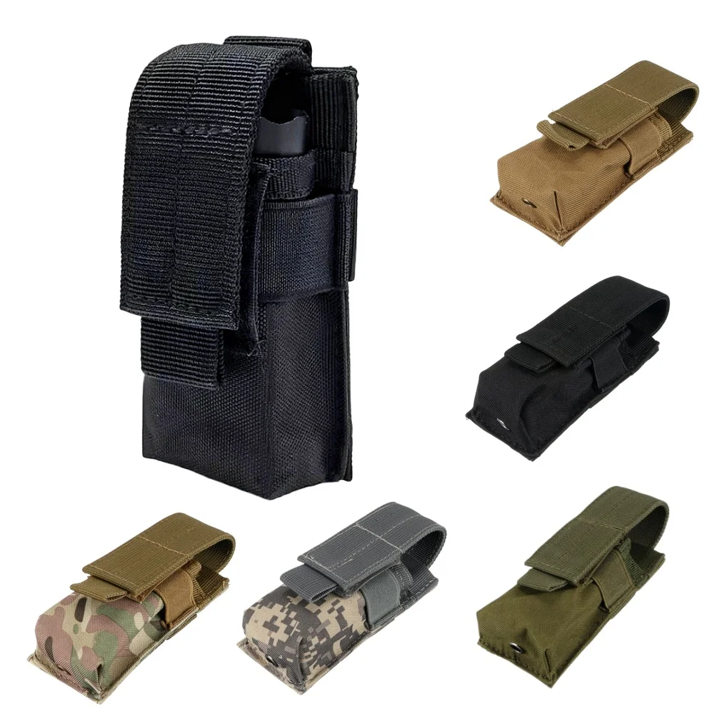 Outdoor Hunting Magazines - Pochette tactique Molle pour lampe de