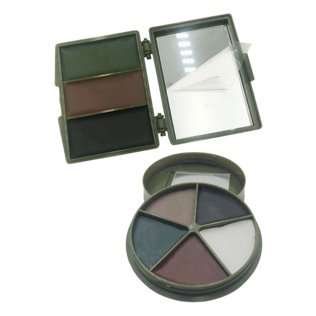 Camo Face Paint - Peinture pour le visage camouflage multicolore