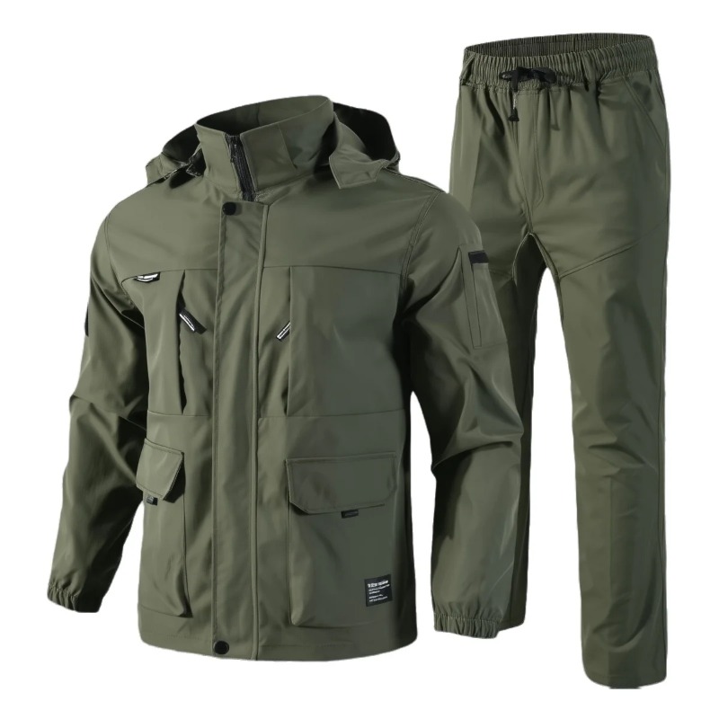 Hunting & Outdoor Supplies Photos - Ensemble tactique imperméable pour hommes, printemps-automne,