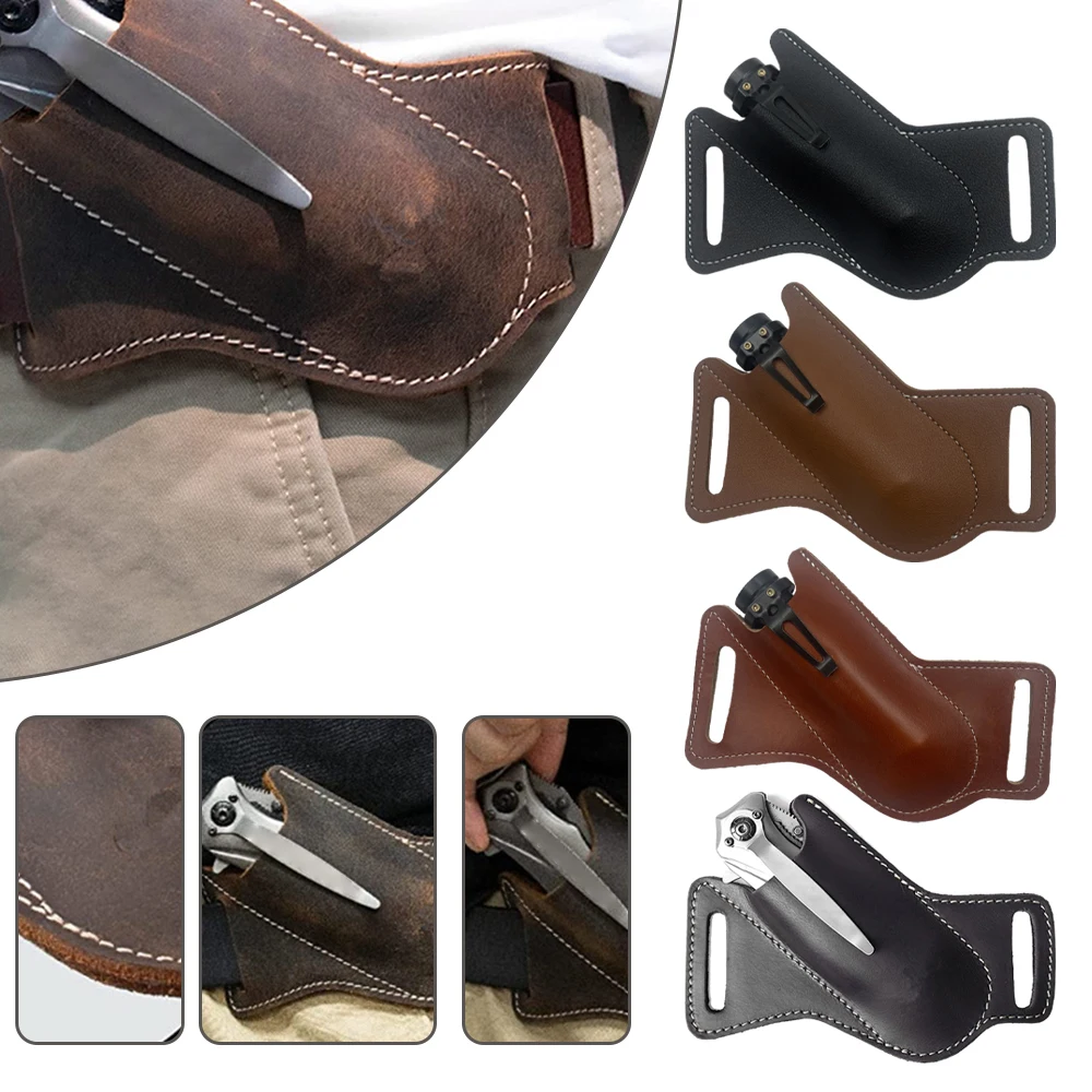 Hunting Knife Outdoor - Étui de poche en cuir pour