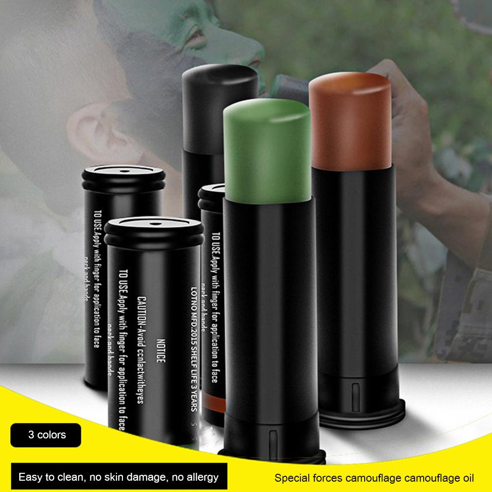 Camo Face Paint - CamSolomon-Bâton de tube de peinture imperméable