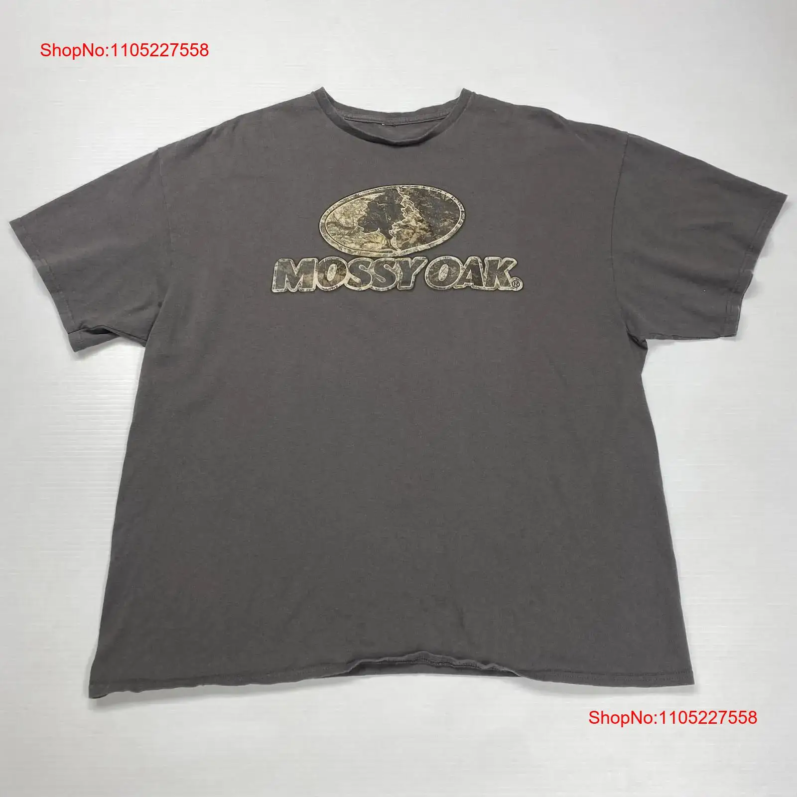 Hunting Outdoor Logos - Mossy Oak hommes t-shirt M gris