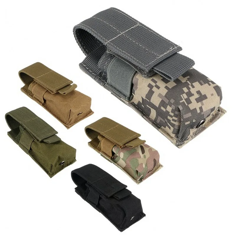 Outdoor Hunting Magazines - Pochette tactique Molle M5 pour lampe