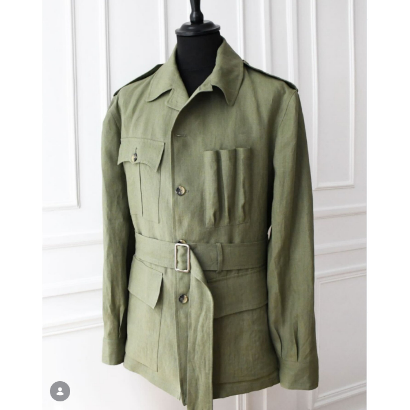 Safari Outdoor Hunting Jackets - Veste Safari en Lin pour Homme,
