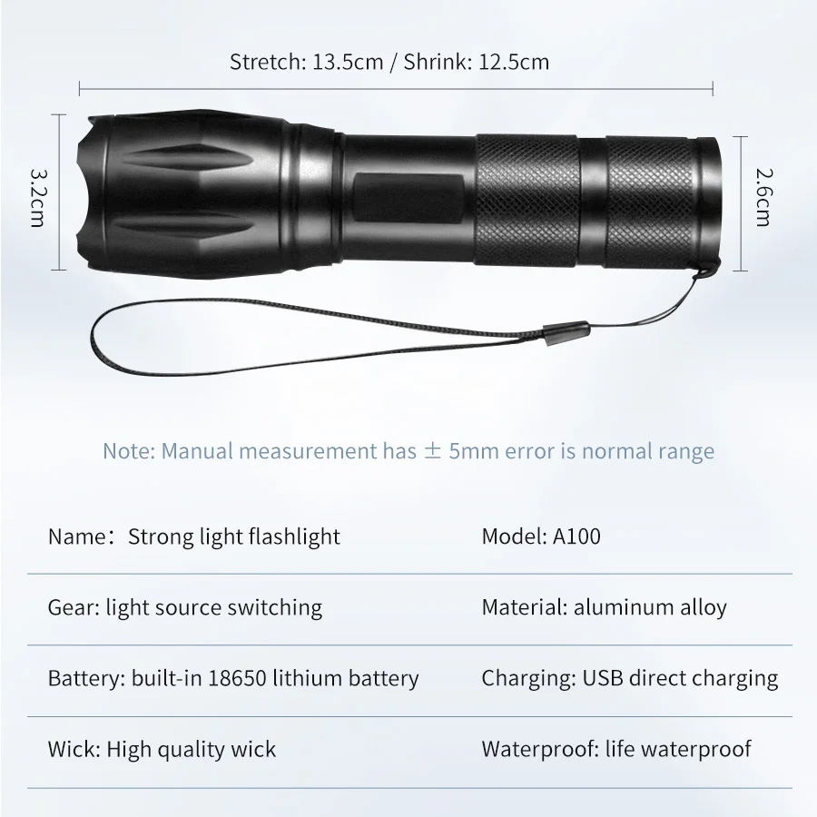 Lampe de poche multifonction R - Outdoor Hunting Photography avis et prix