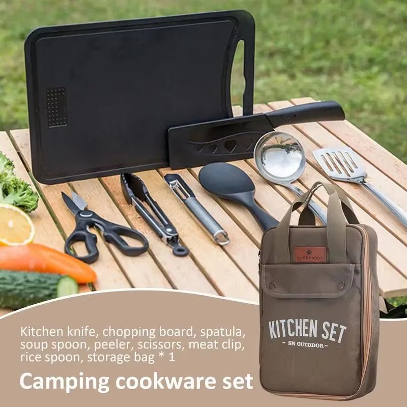 Ensemble de 8 ustensiles de cu - Outdoor Hunting Kitchen avis et prix