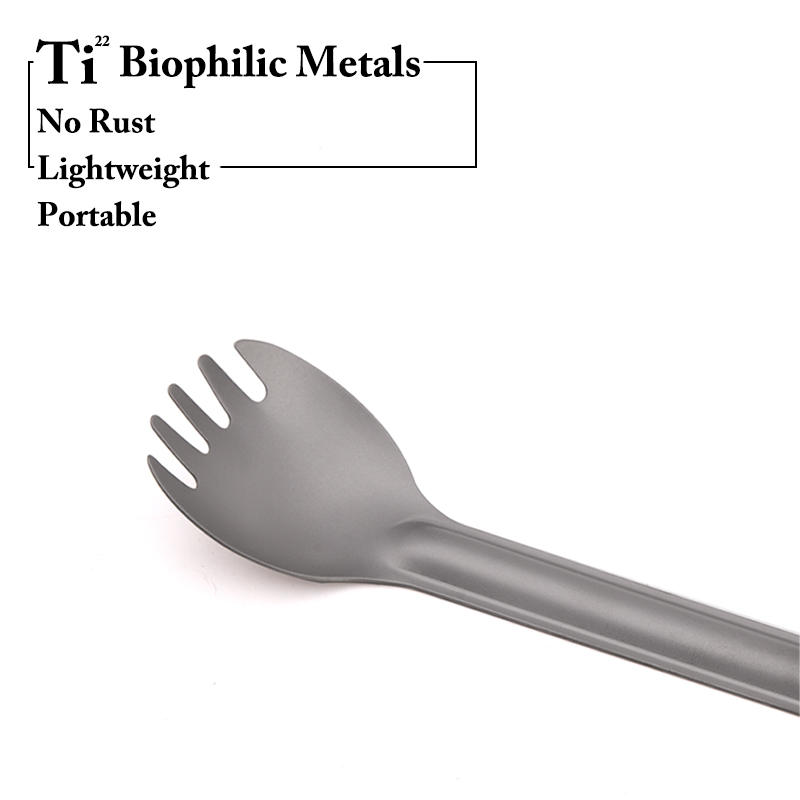 TiTo – cuillère Spork en titan - Outdoor Hunting Kitchen avis et prix