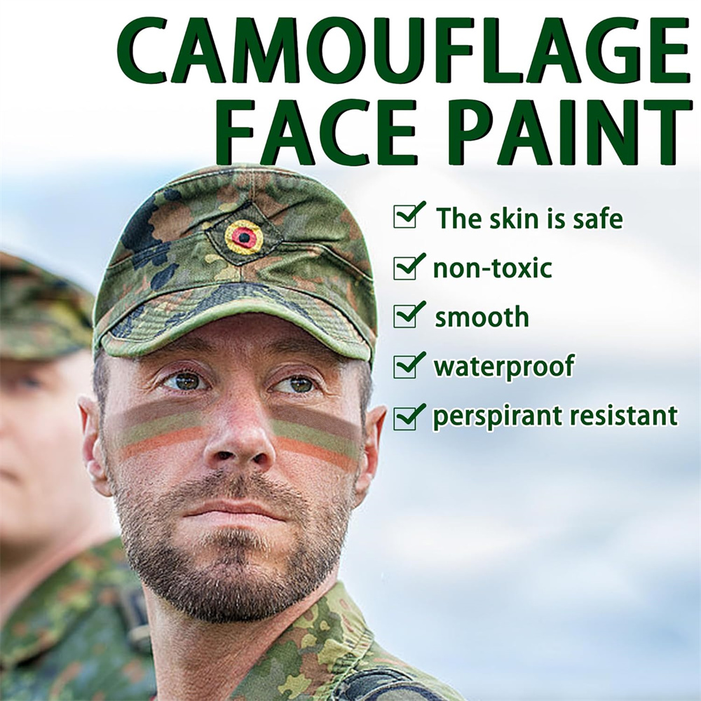 Peinture de visage de camoufla - Camo Face Paint avis et prix