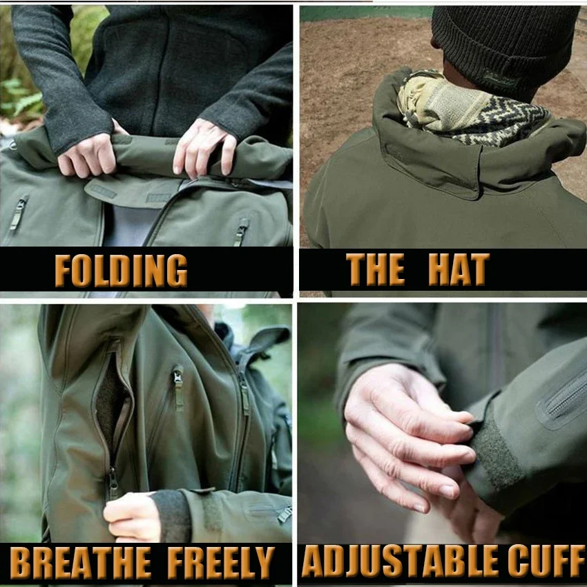 Uniformes de plein air Soft Sh - Safari Outdoor Hunting Jackets avis et prix