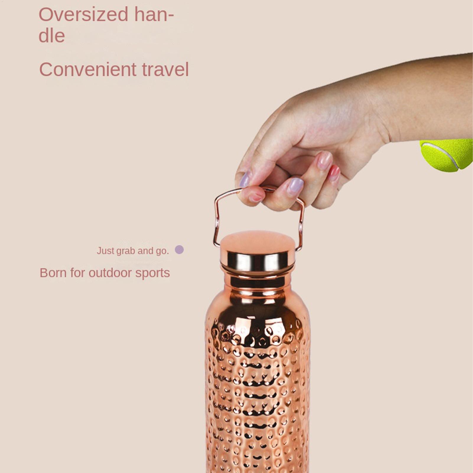 Bouteille d'eau en cuivre pur  - Outdoor Hunting Kitchen avis et prix
