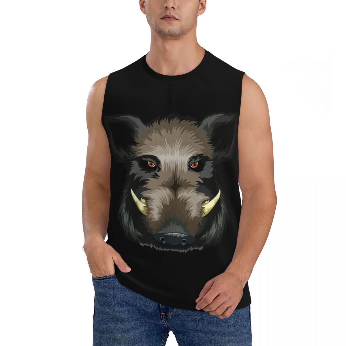T-shirt sans manches imprimé p - Wildman Hunting & Outdoor Robertson avis et prix