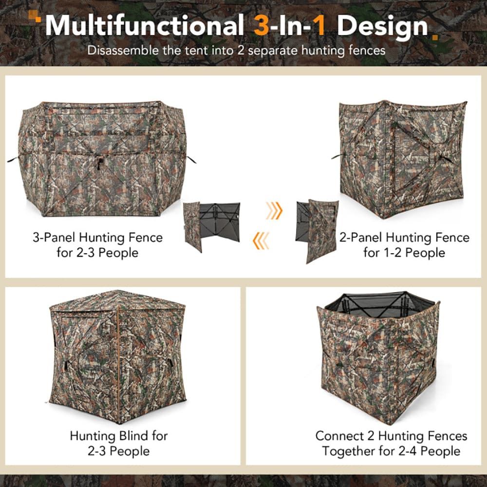 Abri de chasse détachable 5-en - Hunting & Outdoor Supplies Photos avis et prix