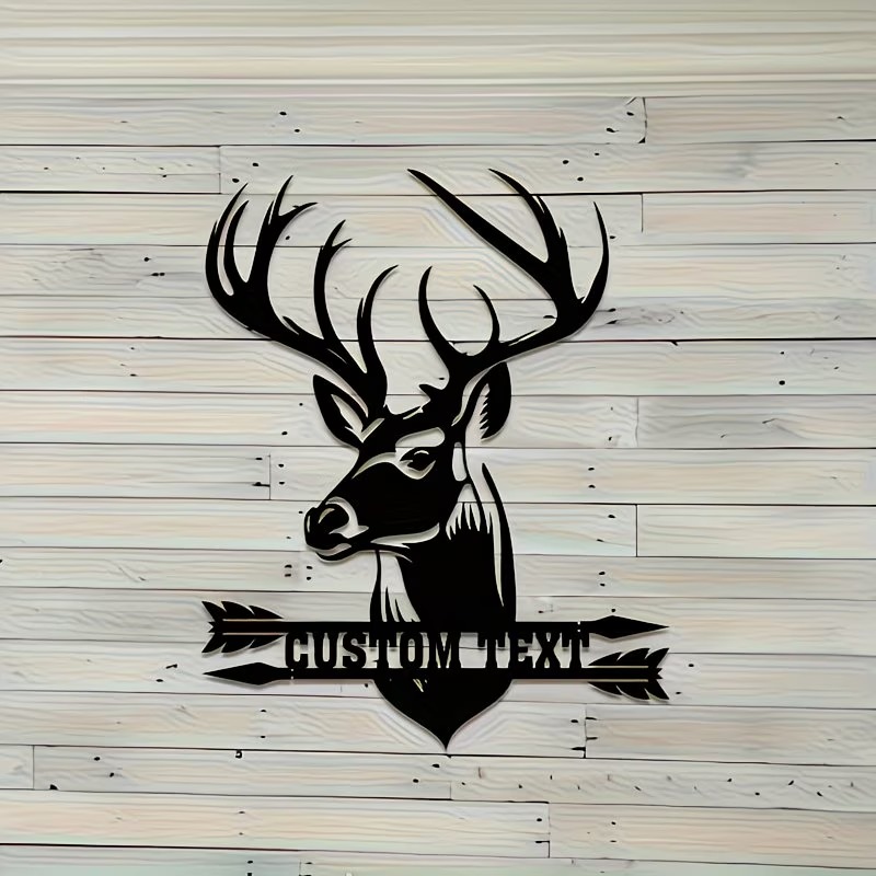 Décoration murale en métal per - Hunting Outdoor Christmas Decorations avis et prix