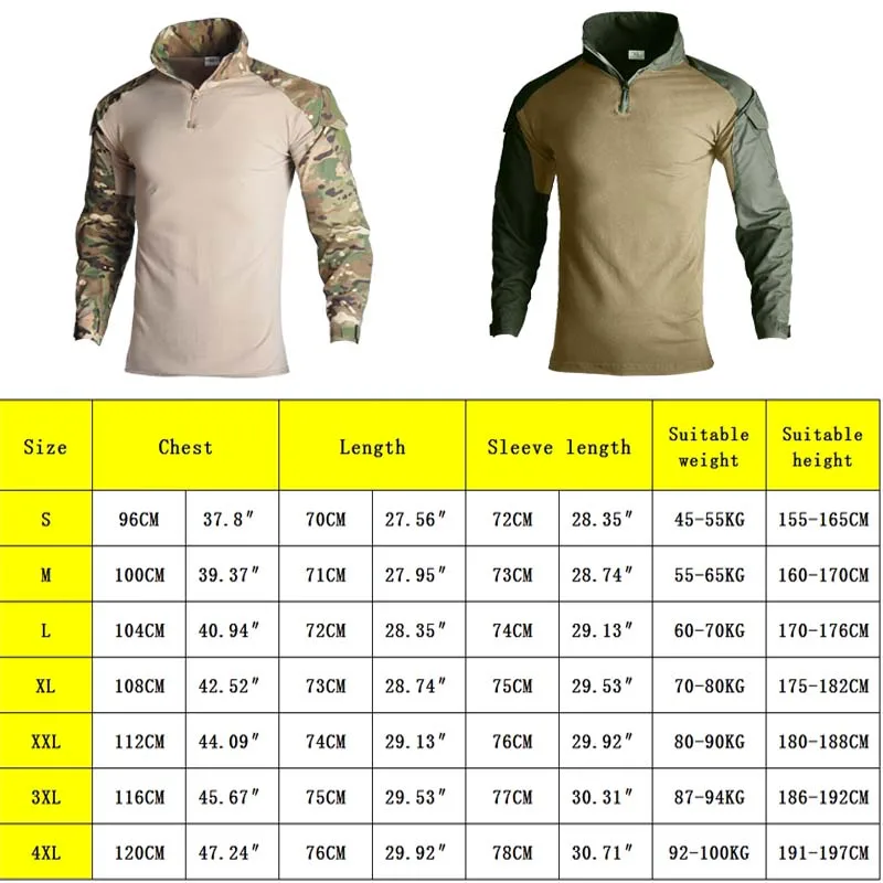Chemises tactiques d'extérieur - Outdoor Hunting T Shirts avis et prix