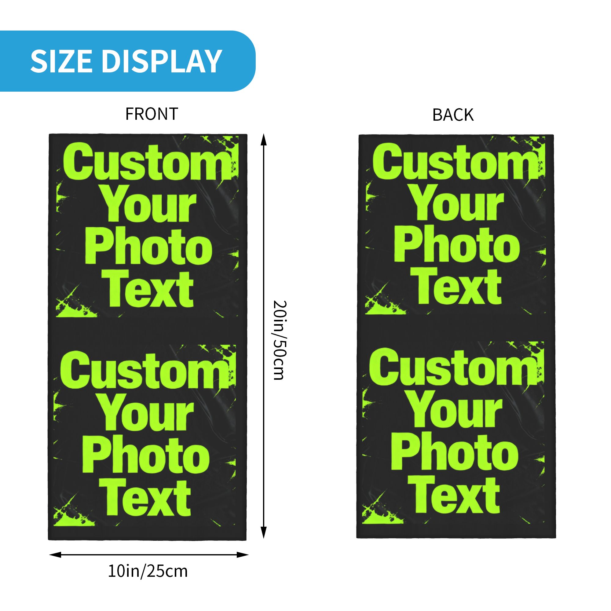 Cache-cou Bandana Personnalisé - Hunting Outdoor Logos avis et prix