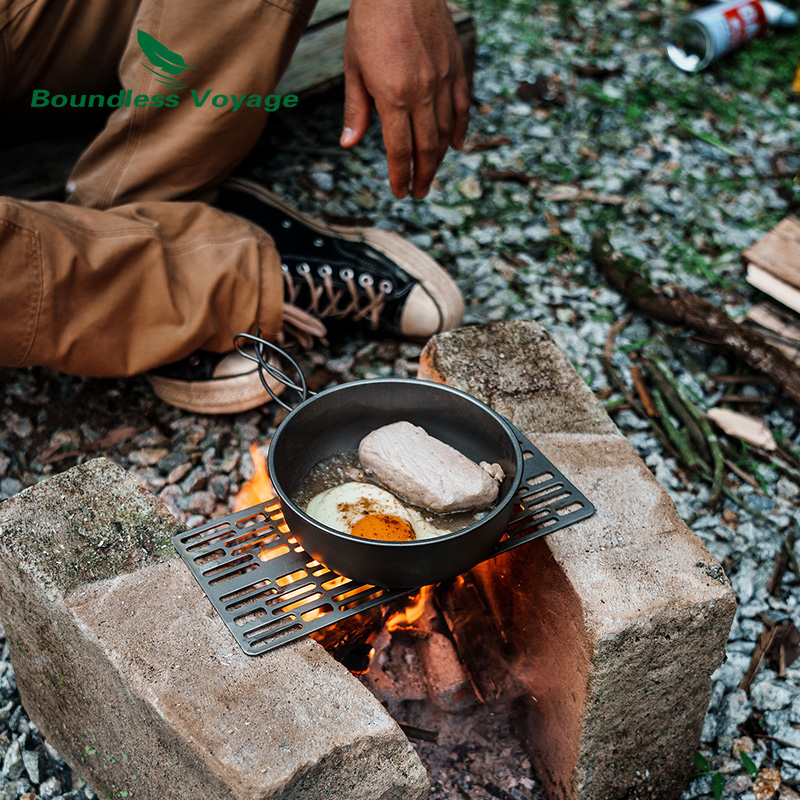 Plaque de barbecue au charbon  - Outdoor Hunting Kitchen avis et prix
