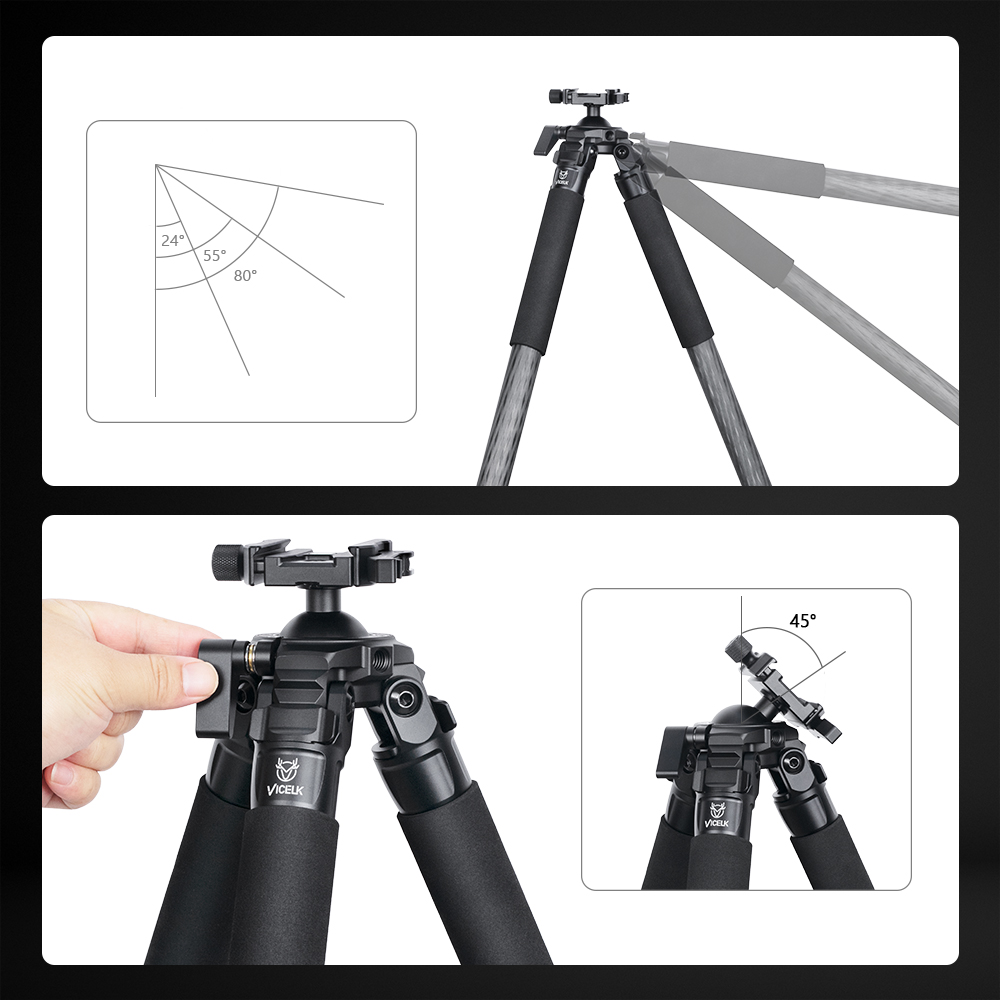 Trépied en fibre de carbone VI - Outdoor Hunting Photography avis et prix